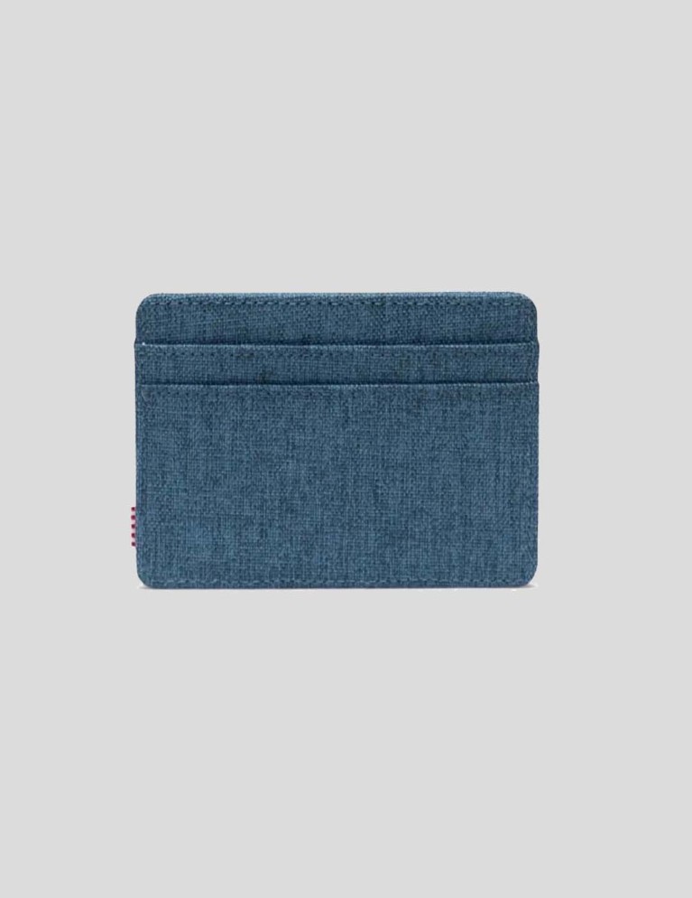 Monedero HERSCHEL charlie rfid wallet copen blue crosshatch